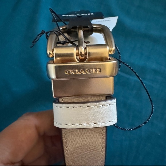 New Coach Classic Buckle Cut To Size Reversible Belt, 25 Mm - Picture 6 of 6